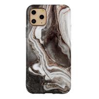 Marmuro raštų blizgus dėklas Iphone 12 mini
