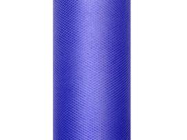 Dekoratyvinis tiulis 15 cm - tamsiai mėlynas, 9 m ritinėlis