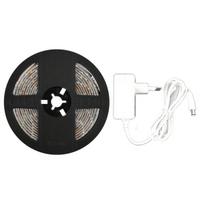 Eko-Light LED juosta, 3 m, su maitinimo bloku, IP65, 3000K, EKZ0892, balta