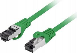 Lanberg Cat 8.1 S/ftp patchcord, 1m, žalias, Cu, Rj45