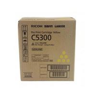 Kasetė rašaliniams spausdintuvams Ricoh C5300 (828602), geltona kasetė lazeriniams spausdintuvams, 26000 psl.