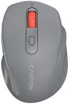 Canyon belaidė pelė 6 mygtukai 2.4ghz 1600 Dpi tamsiai pilka