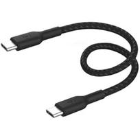 USB laikmena Belkin BoostCharge Pintas pynėmis USB-C į USB-C (15 cm, iPhone 16, 16 Pro, 16 Pro Max, 16 Plus, Galaxy S24, S23,