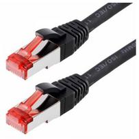 helos Patchkabel Cat.6 GHMT AWG 27/7 juodas 0,5 m