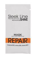 Plaukų kaukė su šilko ekstraktu Stapiz Sleek Line Repair, 10 ml