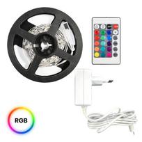 Eko-Light LED juostos rinkinys, RGB, 3 m, IP54, su valdikliu ir pultu, EKZ0446, įvairiaspalvė