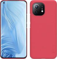 Dėklas Nillkin Frosted etui do Xiaomi Mi 11 Raudona