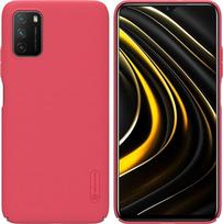 Nillkin Dėklas Nillkin Frosted do Xiaomi Poco M3 (Raudona) universalus