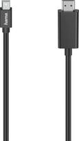 Hama Mini DisplayPort uz HDMI kabelis 4K Ultra HD 1.5m