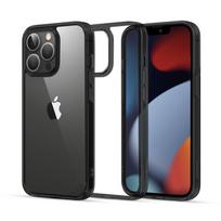 Dėklas Ugreen Protective Fusion Case kietas dangtelis su geliniu rėmeliu, skirtas iPhone 13 Pro Max Juodas (90203)