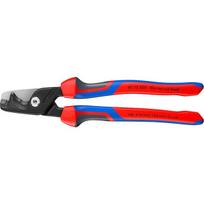 Knipex 195 12 225 kabelių žirklės su dvigubomis ašmenimis