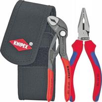 Knipex 2 vnt. mini replių Cobra rinkinys su dėklu