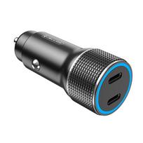 JELLICO car charger F8 PD 40W 2xUSB-C Juodas