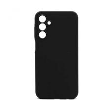 Connect Samsung Galaxy A15 Premium Quality Soft Touch Silikoninis dėklas Juodas