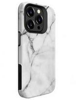 Dėklas Evelatus Armor Case iPhone 15 Pro TPU + PC Dubultā Slāņa Pielāgots Marmora Balts Druka Šoka Izlīdzināšanai Izturīga Aizsardzība
