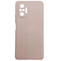 Evelatus Xiaomi Redmi Note 10 Pro Nano Silikoninis dėklas Soft Touch TPU rusvai gelsvas