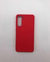 Evelatus Samsung Galaxy S21 FE Nano Silikoninis dėklas Soft Touch TPU Raudona