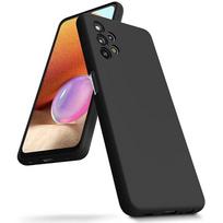 Evelatus Samsung Galaxy A32 5G Nano Silikoninis dėklas Soft Touch TPU Juodas
