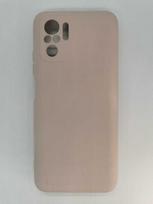 Evelatus Xiaomi Redmi Note 10S/Poco M5s Nano Silikoninis dėklas Soft Touch TPU rusvai gelsvas