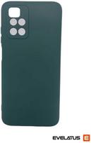 Evelatus Xiaomi Xiaomi Redmi 10 Nano Silikoninis dėklas Soft Touch TPU Dark Žalias