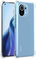 Evelatus Xiaomi Mi 11 Military Shockproof Silikoninis dėklas TPU Transparent