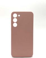 Evelatus Samsung Galaxy S23 Plus Premium Soft Touch Silikoninis dėklas rusvai gelsvas