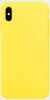 Evelatus Apple iPhone XR Premium Soft Touch Silikoninis dėklas Light Geltona