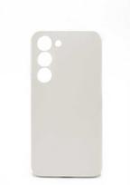 Evelatus Samsung Galaxy S23 Premium Soft Touch Silikono dėklas, Baltas