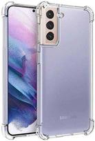 Evelatus Samsung Galaxy S21 Plus Military Shockproof Silikoninis dėklas TPU Transparent