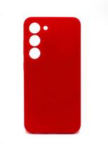 Evelatus Samsung Galaxy S23 Premium Soft Touch Silikoninis dėklas Raudona