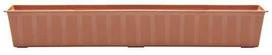 Plastikinis lovelis AGRO, rudos sp., 80 x 18 x 14 cm