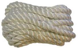 Kaproninė sukta virvė, 19 mm x 10 m, 2,4kg