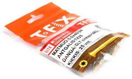 Medsraigčiai TORX, geltonai cinkuoti 4,0x20, 40 vnt.