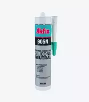Neutralus Silikoninis Hermetikas AKFIX 905N, bespalvis, 310 ml