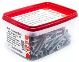 Savigręžiai tvoroms SPR, į medieną ir metalą, su sparneliais, TX, RUSPERT, 4,8x32, 250 vnt.