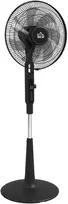 Aosom Stalinis ventiliatorius 45x42x120–135 cm Juodas ABS