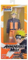 Bandai Anime heroes mega naruto - uzumaki naruto