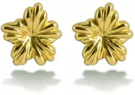 Emily Westwood Designer auksinis-plated earrings Flowers EWE260779G