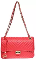 Roberta M Moteriška odinė rankinė RM2213 Rosso