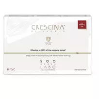 Set, Labo, Crescina, Transdermic HFSC 500, For Growth Stimulation, Ampoules Treatment Serum, For Scalp, For Women, 5 pcs, 3.5 ml