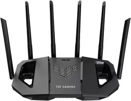 Šakotuvas ASUS TUF Gaming BE6500 WiFi 7 Maršrutizatorius WLAN BE6500 Dualband, 3x 2.5G LAN, 1x 2.5G WAN, 6x Antenne (extern)