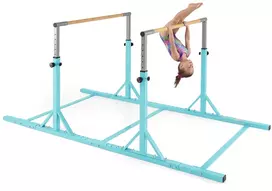 Gimnastikos lygiagretės turkio spalvos