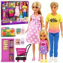 Lean Toys Lėlių rinkinys 30 cm 3 vnt.