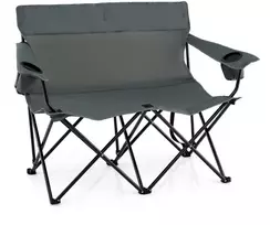 Kempingo kėdė pilka