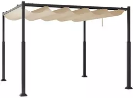 Lauko pergola 3 m x 3 m