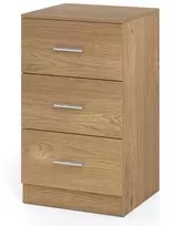 Naktinis staliukas (balta/juoda/natūrali)