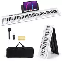 Skaitmeninis pianinas 88 klavišų baltas