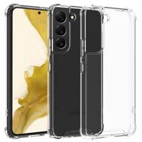 Pferd TakeMe Anti-Shock Extra Protection 0,5 mm Galinio dangtelio dėklas Samsung Galaxy S22 Plus (S906B) Skaidrus
