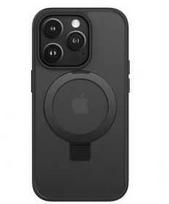 Dėklas iLike Apple iPhone 15 Pro Kickstand Case with MagSafe Juodas