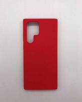 Evelatus Samsung Galaxy S22 Ultra Premium Soft Touch Silikoninis dėklas Chinese red